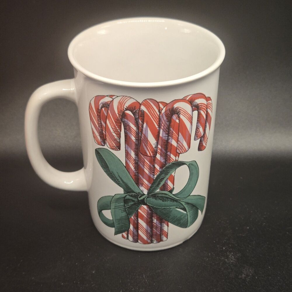 Vintage Candy Cane Mug 1993